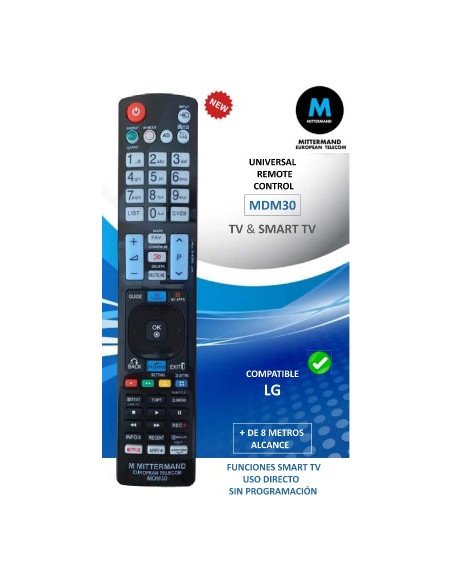 MANDO A DISTANCIA TV LG