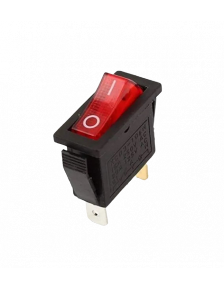 INTERRUPTOR ROJO UNIPOLAR 3 FAST