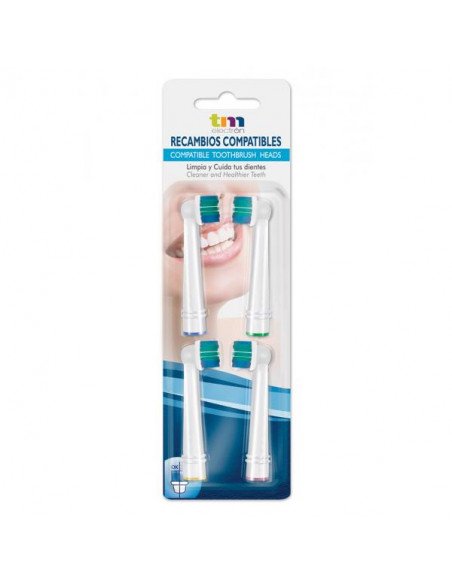 RECAMBIO CEPILLO ELECTRICO ORAL B - 4uds