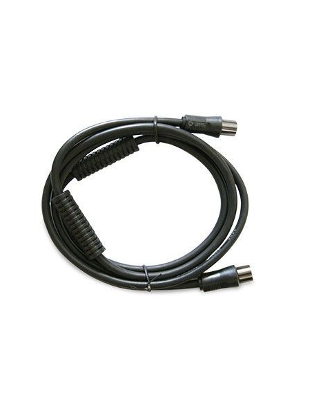 CABLE DE ANTENA NEGRO CON FILTROS (2m)