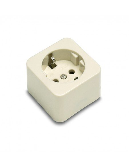 BASE DE 1 TOMA (PORCELANA)