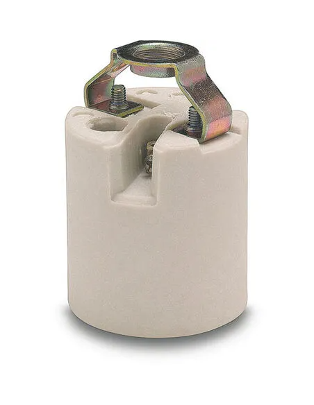 PORTALAMPARAS DE CERAMICA E-27