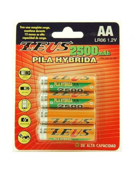 PILA RECARGABLE ZEUS (2500mAh)