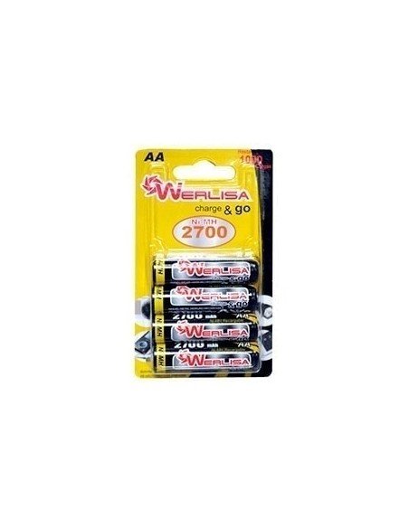 PILA RECARGABLE WERLISA (2700mAh)