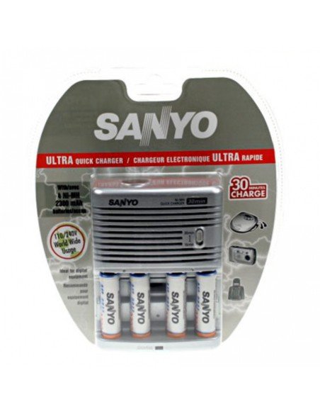 CARGADOR ULTRARAPIDO SANYO (2300mAh)