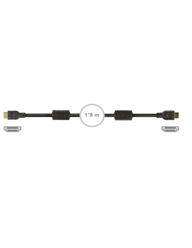 CABLE HDMI A HDMI FONESTAR 1.8m