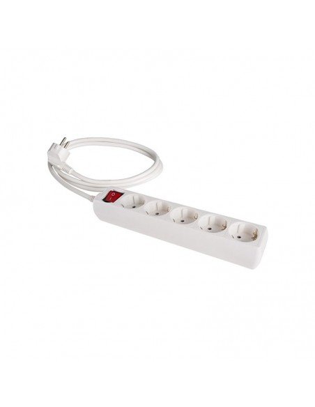 REGLETA ALARGADOR DE 5 TOMAS CON INTERRUPTOR